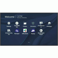 Viewsonic CDE4330 àÉcran d'affichage dynamique 109,2 cm (43") Wifi 450 cd/m² 4K Ultra HD Noir Intégré