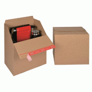 Boîte d'expédition antiforçage fond auto Eurobox L 39.4x29.4x38.7cm