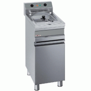 Diamond - Friteuse électrique 1 cuve 14 litres sur armoire - réf. WR-EF14-E1 - inox AKS-WR-EF14-E1