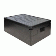 GILAC Conteneur isotherme 600 x 400 mm - 53 L - ouverture par le haut - Noir G005341 - noir 3573678699793 GILAC Conteneur isotherme 600 x 400 mm - 53 L - ouverture par le haut - Noir G005341 - noir 3573678699793