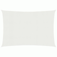 Helloshop26 - Voile toile d'ombrage parasol 160 g/m² blanc 2,5 x 3,5 m PEHD 02_0009000 - blanc 3000482482728