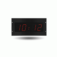 Horloge LED Style II 5, encastrable, alimentation 230V, DHF, LED rouge - BODET