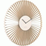Horloge murale en métal Cascara blanc Karlsson - blanc 8714302770982 Horloge murale en métal Cascara blanc Karlsson - blanc 8714302770982