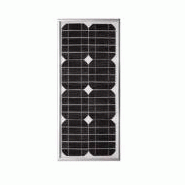 Panneau solaire monocristallin  12v standard à haut rendement - 5w