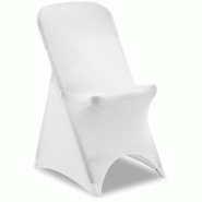 Royal Catering - Royal Catering RC-CC_1 Housse Pour Chaise Couvre-Chaise Protège Chaise Extensible De Mariage (Tissu extensible, Matériau : - 406285