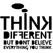 Sticker Think different