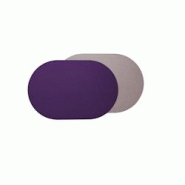 Stil Casa, set de 12 chemins de table bicolores, polyuréthane cousu, 58xh. 38 cm, finition dollar couleur violet/rose. - RUN5838-VC Stil Casa, set de 12 chemins de table bicolores, polyuréthane cousu, 58xh. 38 cm, finition dollar couleur violet/rose. - RUN5838-VC