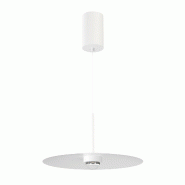 Suspension Led À Diffuseur 8W 83° 2700K Blanc Mat - Plafonnier Ou Luminaire Encastré Pour Éclairage Intérieur - Beneito & Faure - blanc 5345