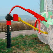 Tarière 3 points - 220 mm (9') pour tracteur cat. 1 Tarière 3 points - 220 mm (9') pour tracteur cat. 1