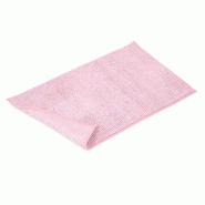 AQA Design Tapis de bain 100 % polyester BOBBY rose L.60 P.120 H.1 MP05470 - rose polyester MP05470