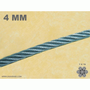 Câble inox ultra souple 4 mm - DX Avenue référence FI-CABL4