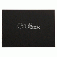 Clairefontaine Lot de 5 Carnet Graf'Book 360°, format 25x19, 100 feuilles 100g/m², reliure cousue dos brut - 3329689758055