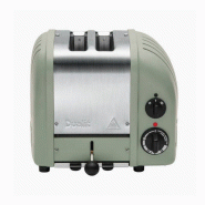 DUALIT Grille-pain 2 Fentes 1200w Vert 27524 - vert métal 0619743275240