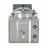 Friteuse électrique à pression 15 L en inox avec affichage digital - Cuistance - inox TP16L