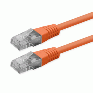 ROLINE Cordon Cat.6 (Classe E), UTP, PoE, orange, 3 m ROLINE Cordon Cat.6 (Classe E), UTP, PoE, orange, 3 m