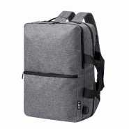 Sac à dos 3 en 1 Gris pour ordinateur portable jusqu'à 15 pouces - 8435408324700