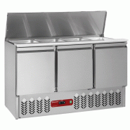 Saladettes à couvercle 4 x GN1/1 + réserve GN1/1 - Diamond - 0615402693189