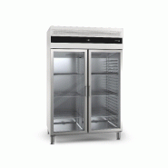 Armoire réfrigérée positive vitrée CONCEPT Monobloc 2 compartiments et 2 portes 1144L Fagor Professional - avec pieds