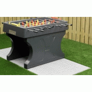 BABYFOOT ANTHRACITE EN BÉTON BABYFOOT ANTHRACITE EN BÉTON