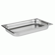Bac gastro inox GN1/1 53 x 32,5 x 6,5 cm - par 1