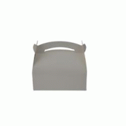 Boites blanches à poignée - 18 x 16 x 7 cm (50 unités) - BBP1816 Boites blanches à poignée - 18 x 16 x 7 cm (50 unités) - BBP1816
