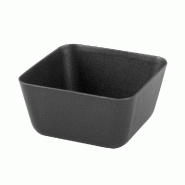 Bol à sauce inox 40 ml 5x5x2,5cm noir