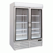 Congélateur 2 portes en verre professionnel ventilé 920 l - P7450.0157_0