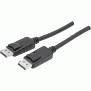 Cordon displayport 1.2 - 1,5 m réf.128105