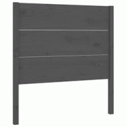 Décoshop26 - Tête de lit accessoire couchage chambre à coucher meuble 96 x 4 x 100 cm bois de pin gris TDL0203257 - gris 3000653188008 Décoshop26 - Tête de lit accessoire couchage chambre à coucher meuble 96 x 4 x 100 cm bois de pin gris TDL0203257 - gris 3000653188008