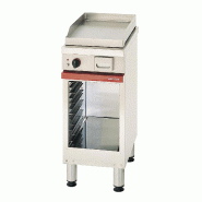Gril en acier lisse électrique sur baie libre 400x650x900 mm - PCME 410 SLK