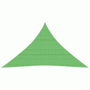 Helloshop26 - Voile toile d'ombrage parasol 160 g/m² PEHD 3 x 3 x 4,2 m vert clair 02_0009379 - vert 3000506482727