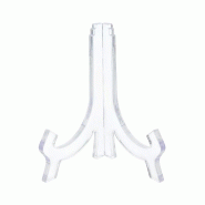 METALTEX Porte assiette chevalet gm 299118 - transparent plastique 48339118