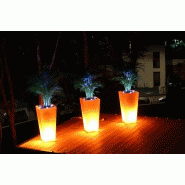 Pot Stark Colors® - Polyéthylène rotomoulé recyclable, double paroi, ultra-léger et résistant UV, modèle GC400_1