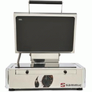 Sammic GV-6LL Vetrogrill : plaque vitrocéramique 3000 W, 230V 50-60Hz, fond/top lisse, thermostat jusqu'à 250°C, prise EU - inox 5130361 Sammic GV-6LL Vetrogrill : plaque vitrocéramique 3000 W, 230V 50-60Hz, fond/top lisse, thermostat jusqu'à 250°C, prise EU - inox 5130361