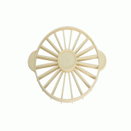 Schneider - Diviseur de gâteau 20 parties, PP, Ø 265 mm x 20 mm - beige plastique polypropylène 220119