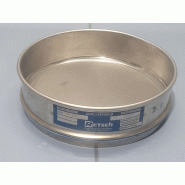 Tamis de test en acier inox RETSCH 200x50mm - 80 µm Tamis de test en acier inox RETSCH 200x50mm - 80 µm