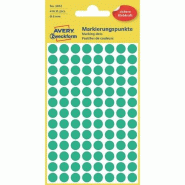 Avery Zweckform Etui de 416 pastilles adhésives, diamètre 8 mm, coloris vert (4 feuilles / cdt) - vert 3012 Avery Zweckform Etui de 416 pastilles adhésives, diamètre 8 mm, coloris vert (4 feuilles / cdt) - vert 3012