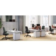 Bureau open space classique fixe, de forme rectangulaire - Gamme CINÉTIC ARCHE Bureau open space classique fixe, de forme rectangulaire - Gamme CINÉTIC ARCHE