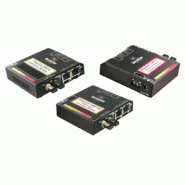 CSN14 - COMMUT. ETHER. 2 PORTS 10/100 BASET + 1 PORT F/O 10MB, 3 GAMMES DE TEMPÉRATURE, AC / DC