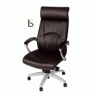 Fauteuil manager MUST - ACT' - cuir noir