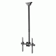 KIMEX - Support plafond écran TV 32"-75", Hauteur 106-156cm, Inclinable - 3700685427655