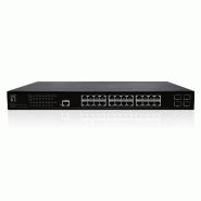 LEVELONE GEP-2861 - Switch - géré - 24 x 10/100/1000 (PoE+) - GEP-2861