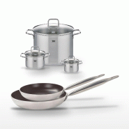 Lot Poêles 28/32 cm Elo Bistro Line et Faitouts 12/16/26 cm Elo Citrin - noir 3176239968798