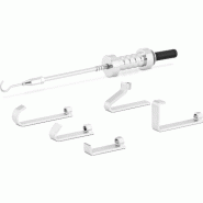 MSW - MSW Masse À Inertie Marteau Outil De Carrosserie Carrossier Débosselage Débosseleur MSW-DENTPULLER.SET12 (Masse de 5,3 kg, Petites - 40628590