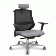 Piqueras y Crespo Silla Mardos traslack malla negra similpiel gris brazo 3D cabecero perchero - multi-matériau 392TKSP220B3DB68AR65GCRP