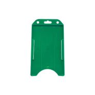 Porte-cartes ouvert horizontal - Lot de 10 - Taille carte de crédit - Plastique dur avec encoche pour le pouce Porte-cartes ouvert horizontal - Lot de 10 - Taille carte de crédit - Plastique dur avec encoche pour le pouce