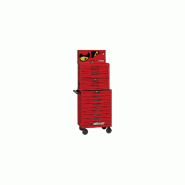 Servante d'atelier complète rouge - 1011 pièces - 16 tiroirs - Mega Master Teng Tools TKS26R1011T_0