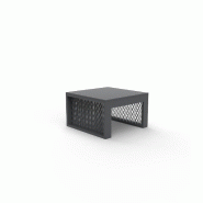 Table d'appoint THE FACTORY 50 x 50 - anthracite