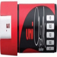 Uni-ball Marqueur craie Chalk Marker, pointe ogive de 1,8-2,5 mm, encre rouge - 4902778140062