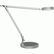 UNILUX Lampe de bureau Senza 2.0, à LED, coloris gris métal - multi-matériau 400092054